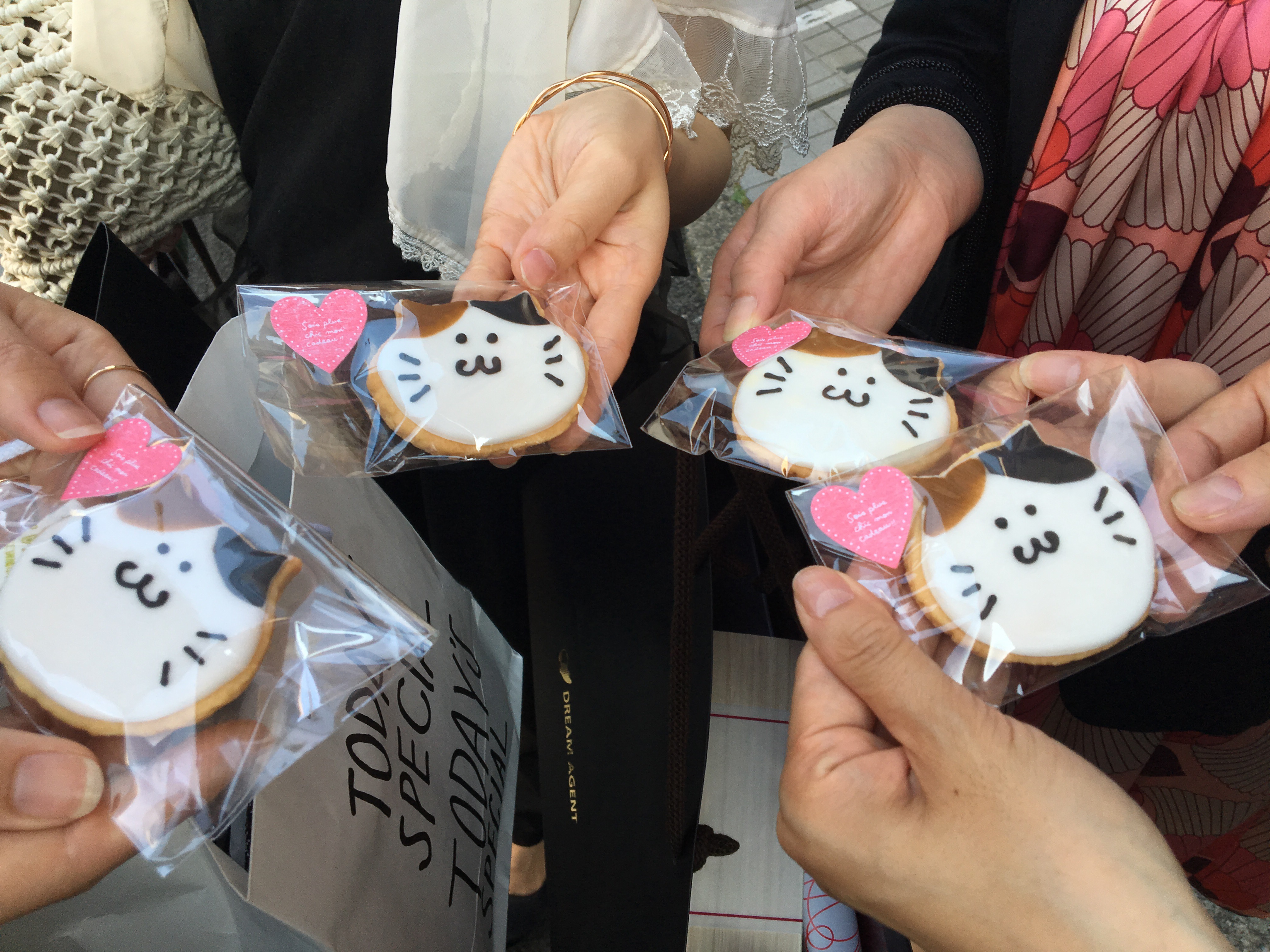 三毛猫アイシングクッキーを結婚式のお祝いに♪試作の様子とデザインのご紹介。